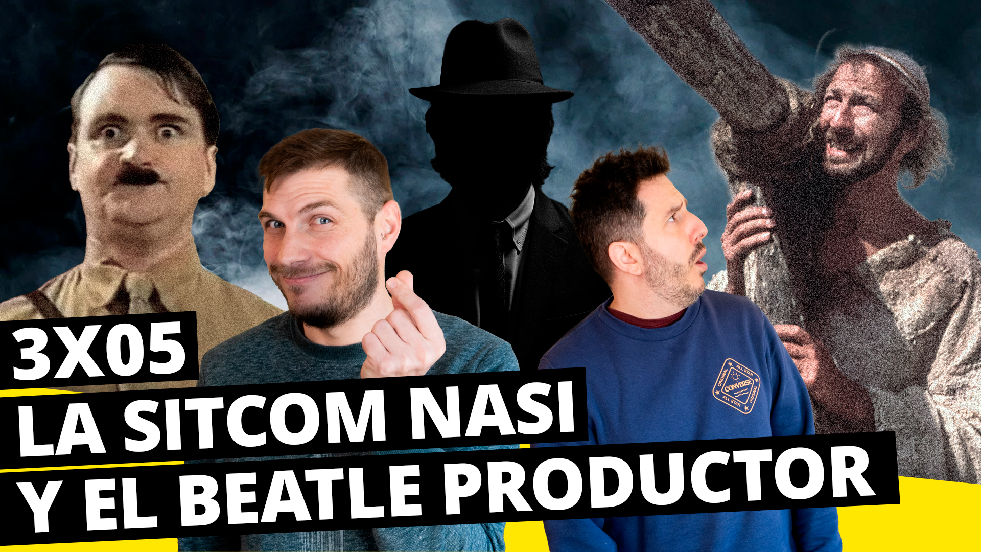 EE3x05 El mejor Beatle y Monty Phyton, la sitcom de Adolf Hitler, Matthew Perry y la máquina misteriosa de refrescos
